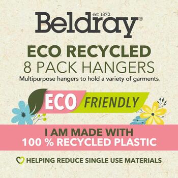 Beldray LA072684FEU7 Eco Recycled Hangers Black (LA072684FEU7)