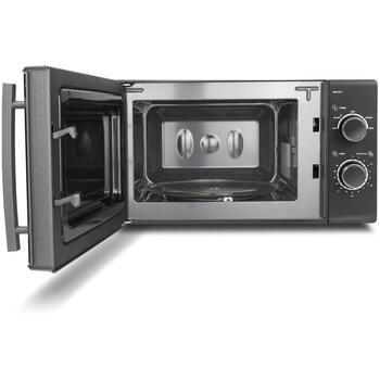 Caso Микроволновая печь M20 EASY 03309, 20 Л, 700 Вт, серебристая, с таймером, без гриля, без конвекции (03309)