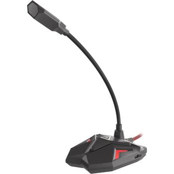 Genesis Spēļu mikrofons Radium 100 NGM-1407, 1.5m, -30dB, USB Type-A, dinamiskais, omnidirekcionāls (NGM-1407)