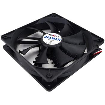 Zalman ZM-F2 Plus(SF) вентилятор, 92mm, 1500 RPM, 20/23 дБ, 12V, подшипник EBR, черный (ZM-F2 Plus(SF))