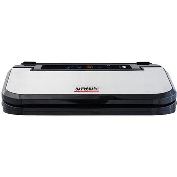 Gastroback Вакуумный упаковщик 46009, 150W, 0.6-0.8bar, 11l/min, 5 GOF морозильных пакетов 22x30cm (46009)