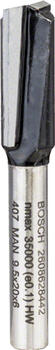 Gropju frēze 6 mm D1 9,5 mm, L 19,5mm,G51mm, Rokas frēzēm, malu frēzēm GROPJU FRĒZE STANDARD FOR WOOD, 2608628442, BOSCH (2608628442)