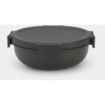 Brabantia Make & Take салатник 206344, 1.3л, пластик, герметичный, без BPA, можно мыть в посудомоечной машине (206344)