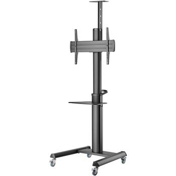 Sbox grīdas/mobilais statīvs FS-446-2, 37-70 collu, 70kg, 600x400, augstuma regulēšana 1200-1600mm, kabeļu pārvaldība (FS-446-2)