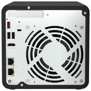 Qnap NAS хранилище TS-464-8G, Intel Celeron N5095 4-ядерный, 8 ГБ ОЗУ, 2.5GbE, 4 отсека, HDMI 1, USB 2.0 2, USB 3.2 2 (TS-464-8G)