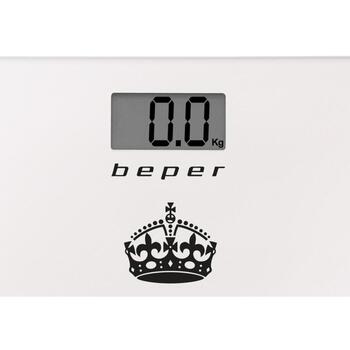 Beper Ванные весы 40.821, 180кг, 30x30см, ЖК-дисплей, автоматическое отключение, батарея 1xCR2032 в комплекте (40.821)
