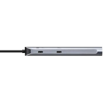 Targus Dual Video Mobile Dock DOCK427GL, 2xHDMI, 2xUSB-C, 2xUSB-A, 1GbE, 140W, 4K@60Hz, kompakta dokstacija (DOCK427GL)
