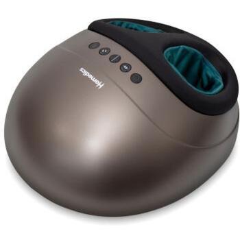 Homedics Массажер для ног FMS-350HGY-EU, серый/черный, 1 зона массажа, 3 режима, подогрев, автоотключение (FMS-350HGY-EU)