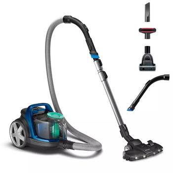Philips Пылесос FC9557/09, 900 W, 1.5 L ёмкость для пыли, безмешковый, 9 м радиус действия, Allergy H13 фильтр (FC9557/09)