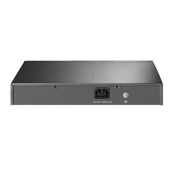 TP-Link TL-SG1008MP сетевой коммутатор неуправляемый 8× Gigabit RJ45 PoE+ настольный чёрный (TL-SG1008MP)