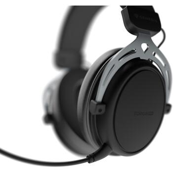 Genesis гарнитура Toron 706 NSG-2340, 50мм, 20-20000Гц, Bluetooth 5.1, 2.4 ГГц, 100ч, накладные, микрофон, черный (NSG-2340)