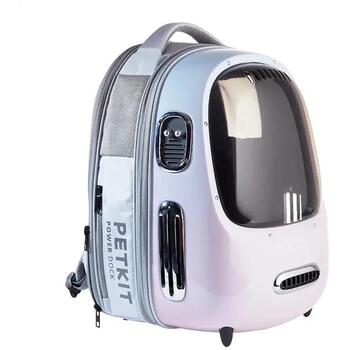 Petkit Рюкзак для домашних животных Breezy 2, P7704, 1.4кг, ABS, PC, ткань, 33x30x45см, эргономичный, вентиляция, освещение (P7704 Pink)