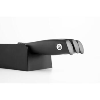 Brabantia Tasty+ блок для ножей в ящик 123023, 3 ножа, 0,5кг, тёмно-серый (123023)