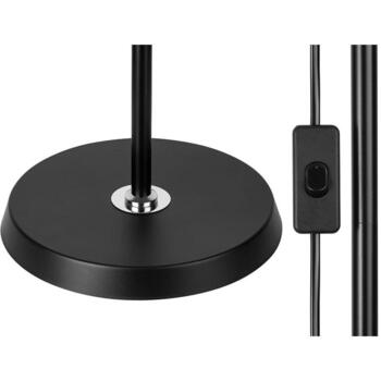 Tracer Напольная лампа TRAOSW47347, 15W, IP20, E27, 3м, черный, металл, пластик, напольная (TRAOSW47347)