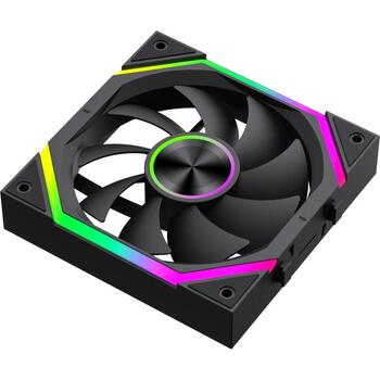 Gamemax Korpusa ventilators FN12A-N2 WL, 120mm, 58.6 cfm, 800-2000 rpm, Hidrauliskais gultnis, 30.6 dBA (FN12A-N2 WL)