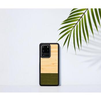 Man&Wood Чехол для Galaxy S20 Ultra M6743B, Зеленый, совместим с Samsung Galaxy S20 Ultra, 6.9 дюйма (M6743B)