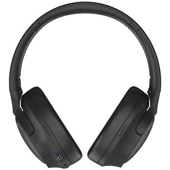 Tellur Vibe Bluetooth наушники TLL511471, 150g, черный, 20-20kHz, 113dB±3dB, 32Ω, ANC, Bluetooth v5.3, 10m, USB-C (TLL511471)