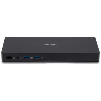 Acer dokstacija USB Type-C Dock II NP.DCK11.01N, 1xRJ-45, 2xUSB 3.0, melna (NP.DCK11.01N)