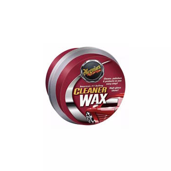 Meguiar’s A1214 – Cleaner Wax – universāls vasks ar tīrīšanas, pulēšanas un aizsardzības efektu (473 ml, USA) (A1214)
