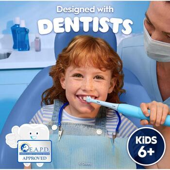 Oral-B электрическая зубная щетка iO Stitch, 6 лет+, 3 режима, 1 насадка, дорожный чехол, зарядная база, литий-ионный аккумулятор (iO Stitch)