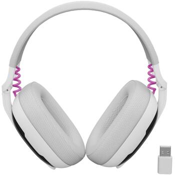 Fury беспроводные наушники Fukiya F6 NFU-2337, 40мм, 20-20000Гц, 40ч, Bluetooth 5.4, USB Type C, ENC микрофон, белые (NFU-2337)