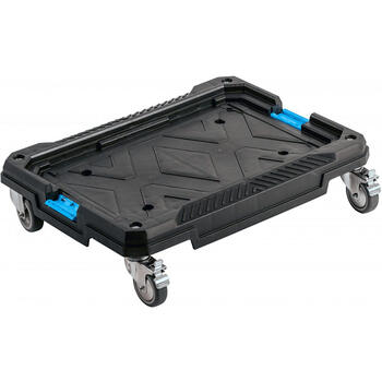Hogert Transporta platforma HT7G504, 150kg, 585x440x440mm, 4 riteņi, 2 ar bremzēm, ABS un elastomēra riteņi (HT7G504)