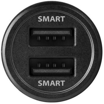 Axagon Lādētājs automašīnai PWC-5V5 24W, 2x USB-A 5V/2.4A, strāvas adapteris, 12-24V, melns, ātrā uzlāde, OCP, OVP, OTP, OSP (PWC-5V5)