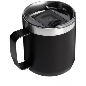 Stanley Кружка The Everyday Camp Mug 0,35L 28130940081, 290g, Черная, 0,35L, нержавеющая сталь, сохраняет тепло до 1,5ч (28130940081)