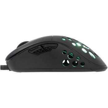 White Shark Мышь AZRAEL-B GM-5013, 7200-12800 DPI, 6 кнопок, 1.8 м, USB 2.0, подсветка, оптическая (AZRAEL-B)