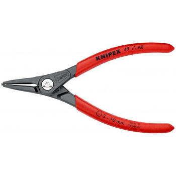 Плоскогубцы для стопорных колец с прямыми концами A0 3-10 мм 4911A0 KNIPEX (49 11 A0)