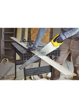 Stanley Tradecut ручная пила STHT1-20353, 550мм, 11TPI, 0.85мм, сталь, с заземлением, индукционно закаленные зубья (STHT1-20353)