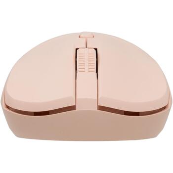 Sbox Мышь WM-852P, 1600 DPI, 2x AAA, беспроводная RF 2.4 GHz, игровая, офисная, розовая (WM-852P)