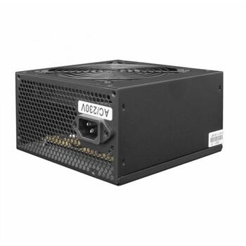 Sbox Barošanas avots PSU-400, PSU-400, 400 W, 1 x 6 Pin, 4 SATA, 2 Molex, 12 cm ventilators, 80 Plus, aktīvs PFC (PSU-400)