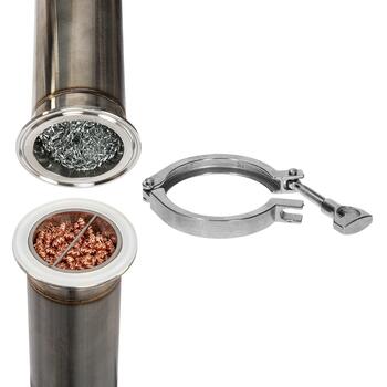 Browin дистиллятор HawkStill ColdFingers 343010, 60L, 60.3mm, 3500W, регулятор мощности, Tri-Clamp, INOX (343010)