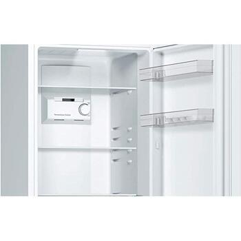 Bosch Холодильник KGN33NWEB, 193L, 89L, 42dB, Класс энергии E, Свободностоящий, No Frost, MultiAirflow, LED дисплей (KGN33NWEB)