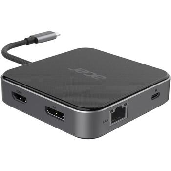 Acer 7-in-1 USB Type-C док-станция HP.DSCAB.013, 1xRJ-45, 1xDisplayPort, 1xHDMI (HP.DSCAB.013)