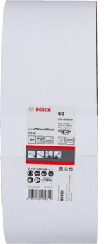 Slīplente kokam 100x610, K 60, 10 gab., Lentes slīpmašīnām PRO X440 SLĪPLENTA, 2608606135, BOSCH (2608606135)