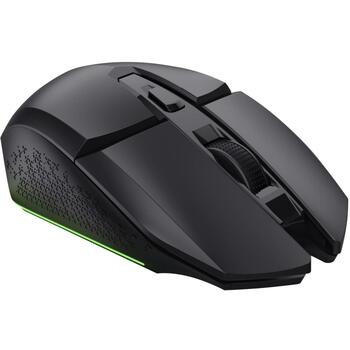 Trust USB оптическая мышь GXT 112 FELOX, 4800 DPI, 80ч работы от аккумулятора, 6 кнопок, RGB подсветка, USB приемник в комплекте (25070)