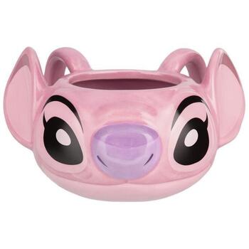Paladone Disney кружка PP14599LS, 400ml, розовая, керамическая, 1 кружка, не подходит для посудомоечной машины (PP14599LS)