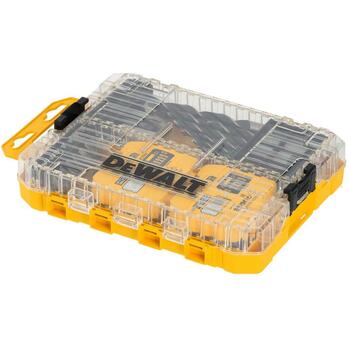 Dewalt Набор сверл и бит для отвертки DT70785-QZ, 100 шт., TOUGHCASE+ кейс, HSS сверла 2-8мм, бит для отвертки 25мм, 50мм, адаптер (DT70785-QZ)