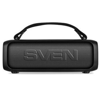 Портативная 2.0 Bluetooth колонка PS-235 12 W RMS TWS FM USB RGB аккумулятор 1500 mAh Чёрный SV-022075 SVEN (SV-022075)