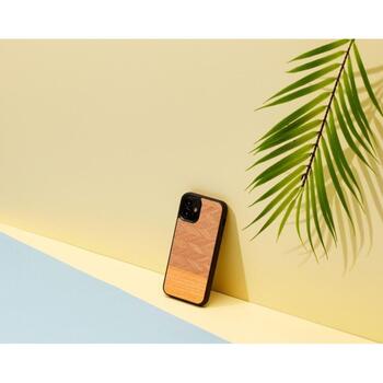Man&Wood чехол M8543B, оранжевый, совместим с Apple iPhone 12 mini, 5.4 дюйма (M8543B)