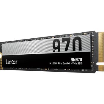 Lexar SSD NM970 LNM970X001T-RNNNG, 1000 GB, M.2 2280, PCIe Gen 5X4, 11000 MB/s, 10000 MB/s (LNM970X001T-RNNNG)