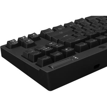 White Shark Klaviatūra KODACHI-US, 87 + 7 taustiņi, OUTEMU sarkanie slēdži, RGB 16,8 M krāsu, USB 2.0, 2 m kabelis (KODACHI-US)