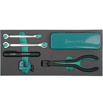 Bremžu remonta instrum. 5 gab., K26071 KAMASA TOOLS (K26071)
