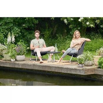 Keter Rio Patio Set 29197637939, 2 кресла и стол, 77.5x54x79cm, 38x38x36.5cm, 14.4kg, устойчив к УФ (29197637939)