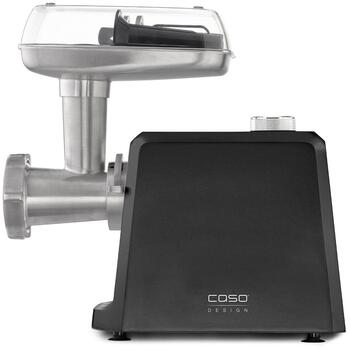 Caso Gaļas malšanas iekārta FW 2500 02874, 2500 W, 2 ātrumi, 2.5 kg/min, 3 nerūsējošā tērauda griešanas plāksnes, desu pildītājs (02874)