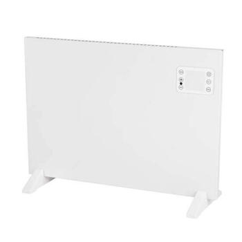 Eurom Alutherm 800XS WiFi konvektora sildītājs telpu apkurei 800W WiFi viedā vadība sienas un grīdas uzstādīšana kompakts (360837)