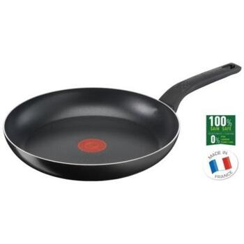 Tefal Simply Clean B5670453 сковорода, 24 см, 1.4 Л, алюминий, черный, антипригарная, легкая в очистке (B5670453)