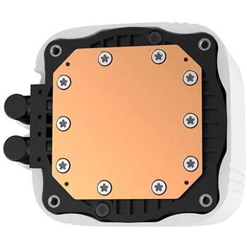 Deepcool Ūdens dzesētājs R-LS720-WHAMMM-G-1, 360 mm, 85.85 cfm, 3 ventilatori, RGB LED, PWM, 500-2250 RPM (R-LS720-WHAMMM-G-1)